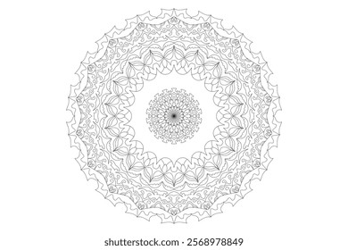 Mandala Design with Beautiful Work
