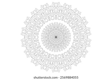 Mandala Design with Beautiful Work