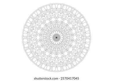 Mandala Design with Beautiful Work