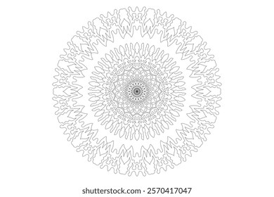 Mandala Design with Beautiful Work