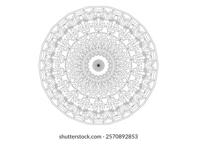 Mandala Design with Beautiful Work