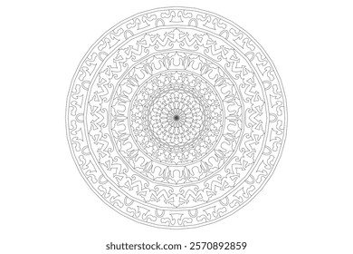 Mandala Design with Beautiful Work