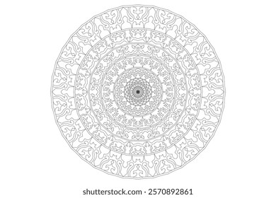 Mandala Design with Beautiful Work
