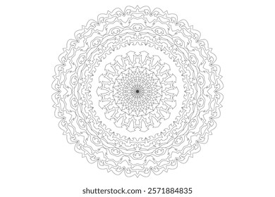 Mandala Design with Beautiful Work