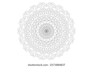 Mandala Design with Beautiful Work