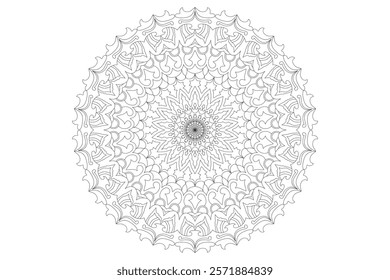 Mandala Design with Beautiful Work