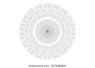Mandala Design with Beautiful Work
