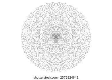 Mandala Design with Beautiful Work