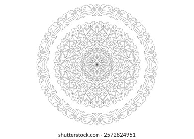 Mandala Design with Beautiful Work