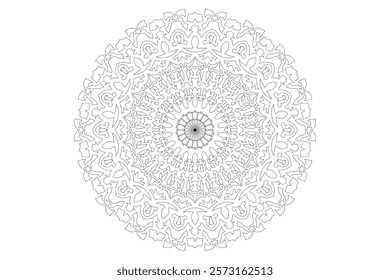 Mandala Design with Beautiful Work