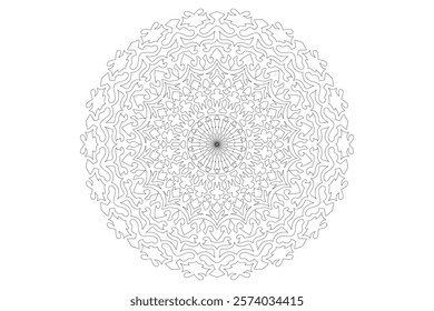 Mandala Design with Beautiful Work