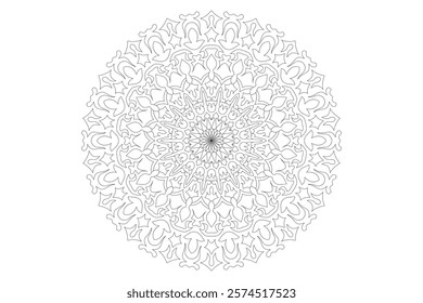 Mandala Design with Beautiful Work