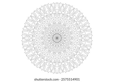 Mandala Design with Beautiful Work
