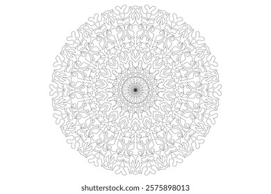 Mandala Design with Beautiful Work