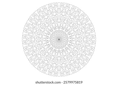 Mandala Design with Beautiful Work