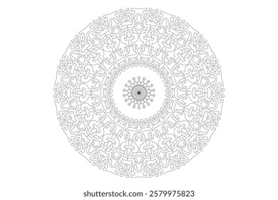 Mandala Design with Beautiful Work
