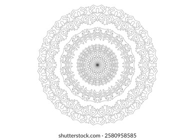 Mandala Design with Beautiful Work