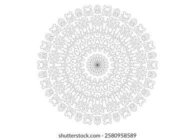 Mandala Design with Beautiful Work