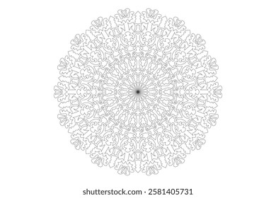 Mandala Design with Beautiful Work