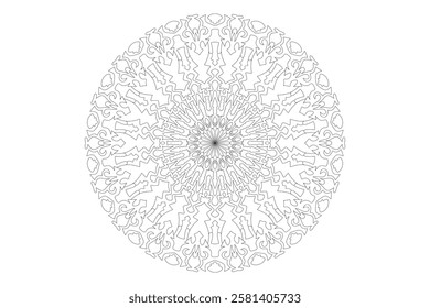 Mandala Design with Beautiful Work