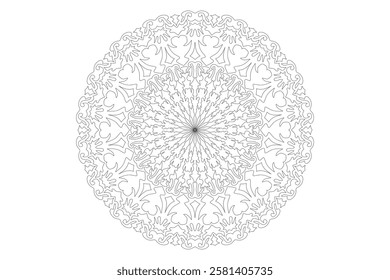 Mandala Design with Beautiful Work