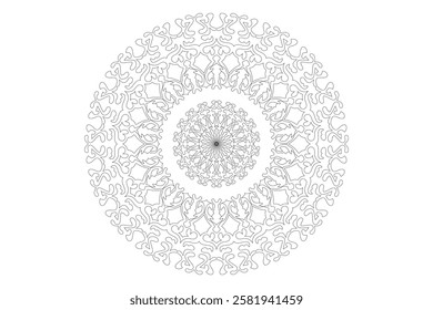 Mandala Design with Beautiful Work