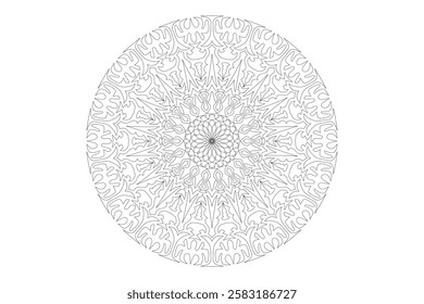 Mandala Design with Beautiful Work
