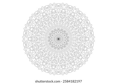 Mandala Design with Beautiful Work