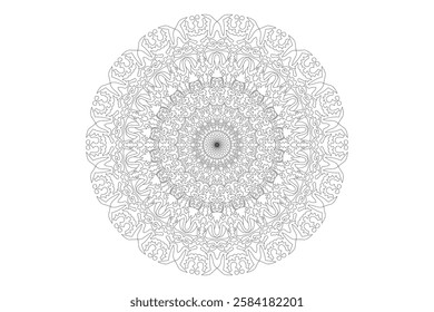Mandala Design with Beautiful Work