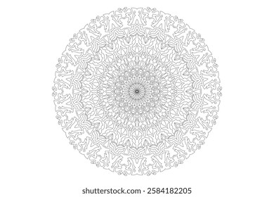 Mandala Design with Beautiful Work