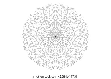 Mandala Design with Beautiful Work