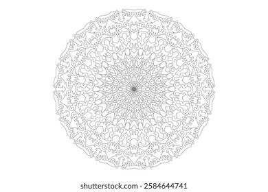Mandala Design with Beautiful Work