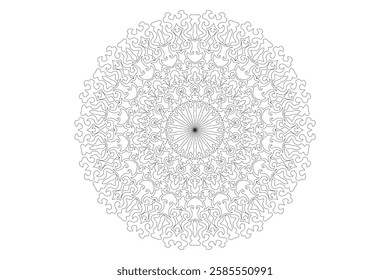Mandala Design with Beautiful Work
