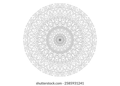 Mandala Design with Beautiful Work