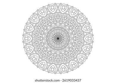 Mandala Design with Beautiful Work