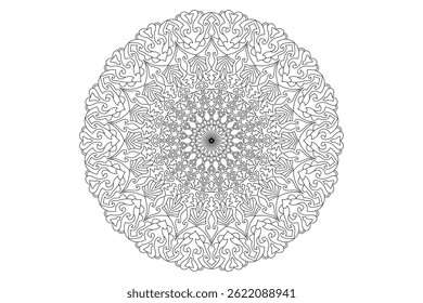Mandala Design with Beautiful Work