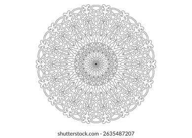 Mandala Design with Beautiful Work