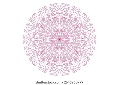 Mandala Design with Beautiful Work