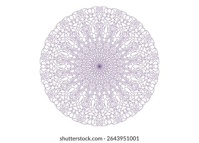 Mandala Design with Beautiful Work