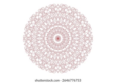 Mandala Design with Beautiful Work