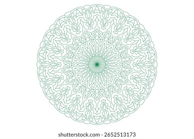 Design Mandala com Trabalho Bonito