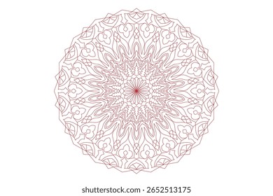Mandala Design with Beautiful Work