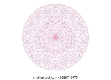 Mandala Design with Beautiful Work