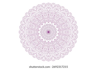 Mandala Design with Beautiful work