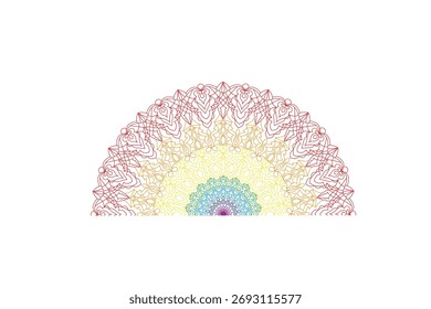 Mandala Design with Beautiful Work