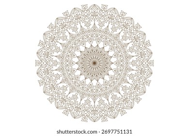 Mandala Design with Beautiful Work