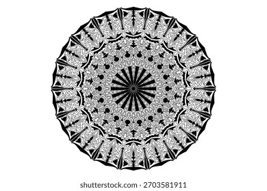 Mandala Design with Beautiful Work