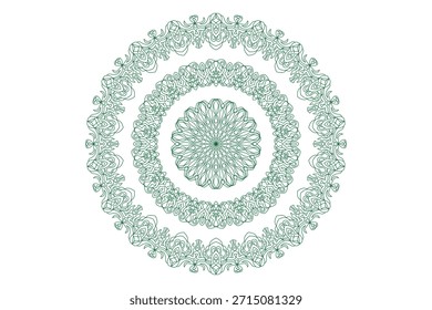 Design Mandala com Trabalho Bonito