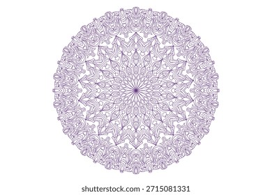 Mandala Design mit schöner Arbeit