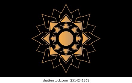   Mandala Design by Adobe Illustrator 